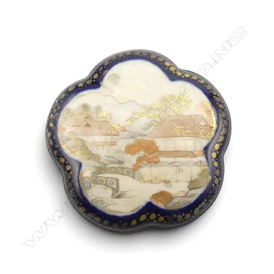 SATSUMA BROOCH 50mm dia