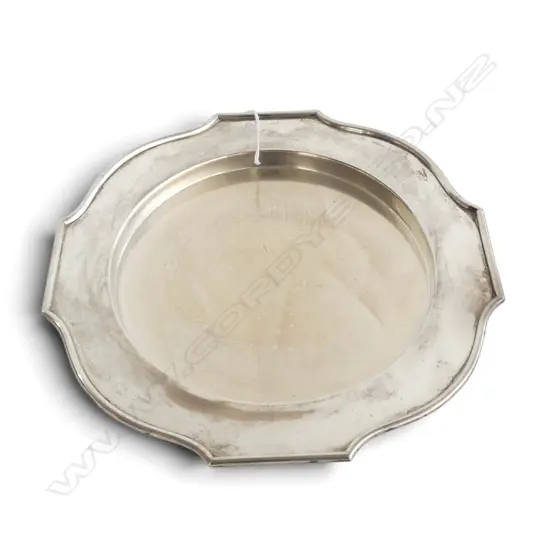 CONTINENTAL SILVER TRAY W.280mm 533gms