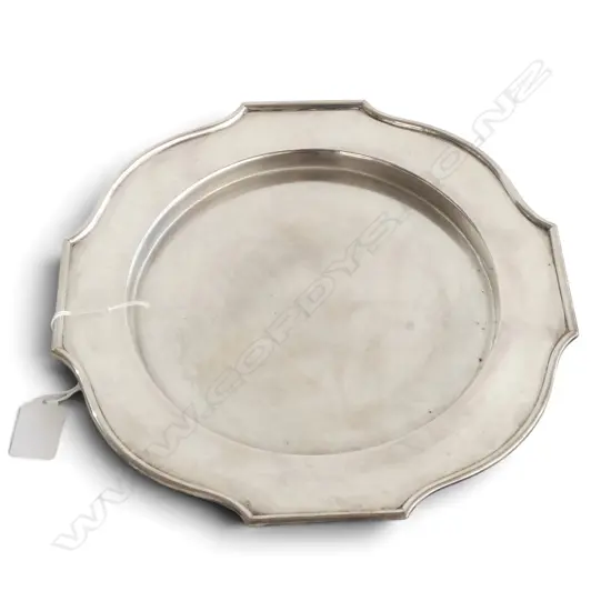 CONTINENTAL SILVER TRAY W.280mm 561gms