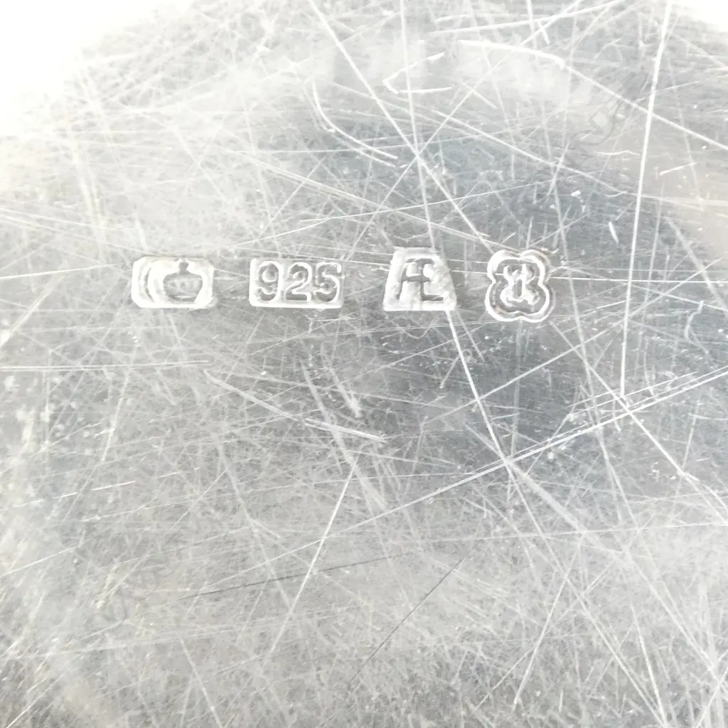 GERMAN .925 SILVER TRAY, W.330mm, 608gms Image 1++