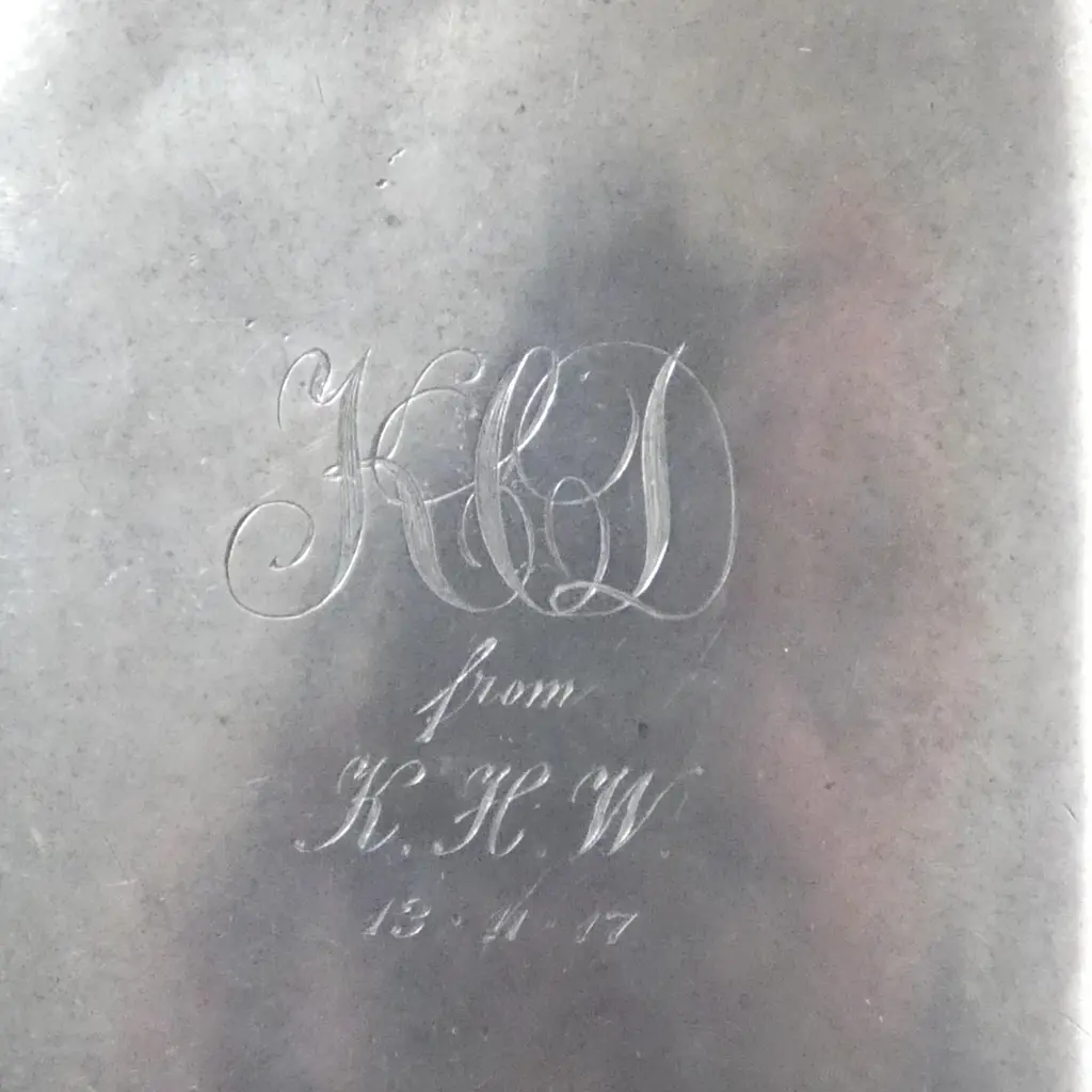 S/SILVER CIG CASE 101GMS Image 1++