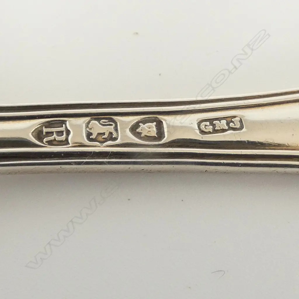 STG SILVER KINGS PATTERN SIFTER, LONDON 1892 L.160mm 66gms Image 1++