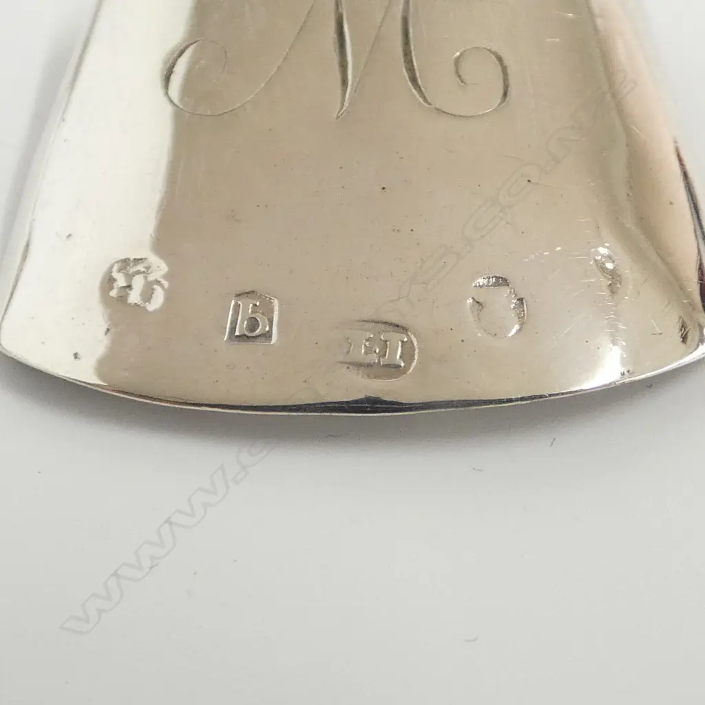 2 STG SILVER CADDY SPOONS L.130mm Image 1++