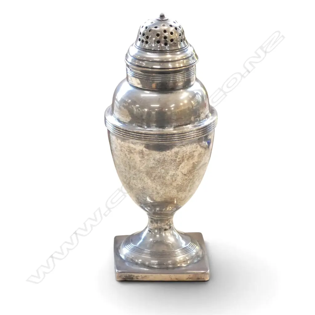 STG SILVER SIFTER, LONDON 1806 98gms Image 1++