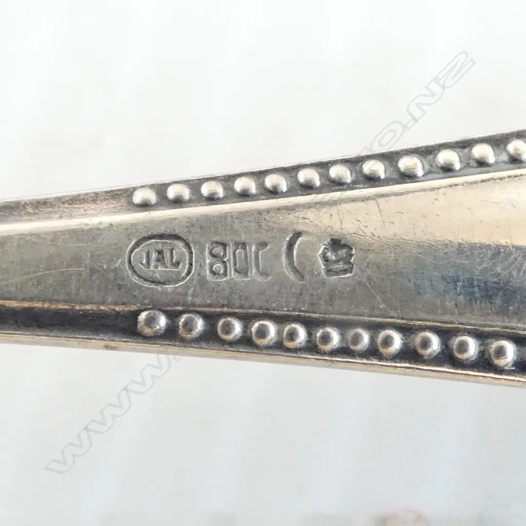4 PCES 800 SILVER CUTLERY 122gms (ONE SIFTER 840) Image 1++
