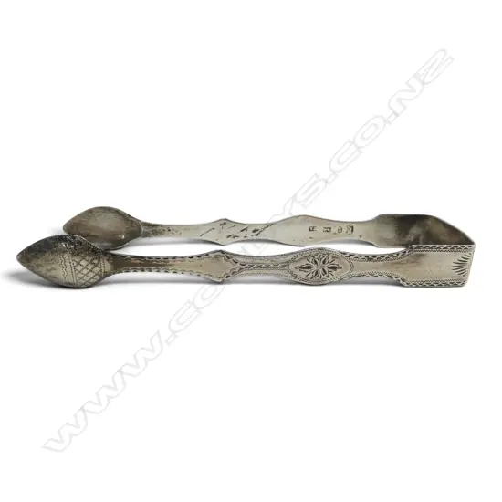 PT CONTINENTAL SILVER TONGS testing 95% 34gms
