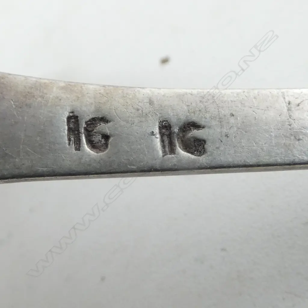 2 CONTINENTAL testing 80% & 67% SILVER SOUP LADLES 75gms Image 1++