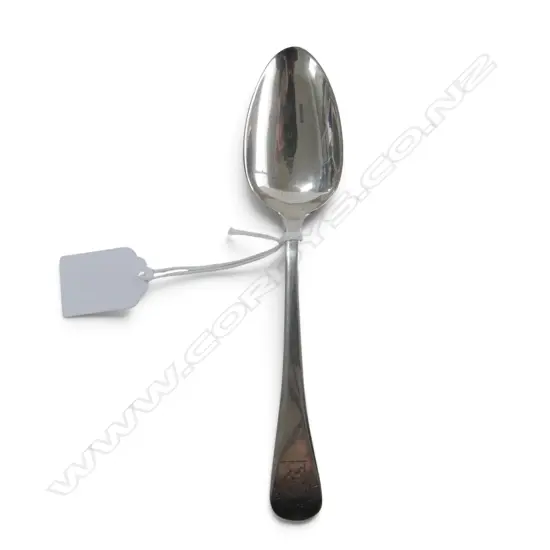 GEORGIAN S/SILVER DESSERT SPOON 35.8GMS