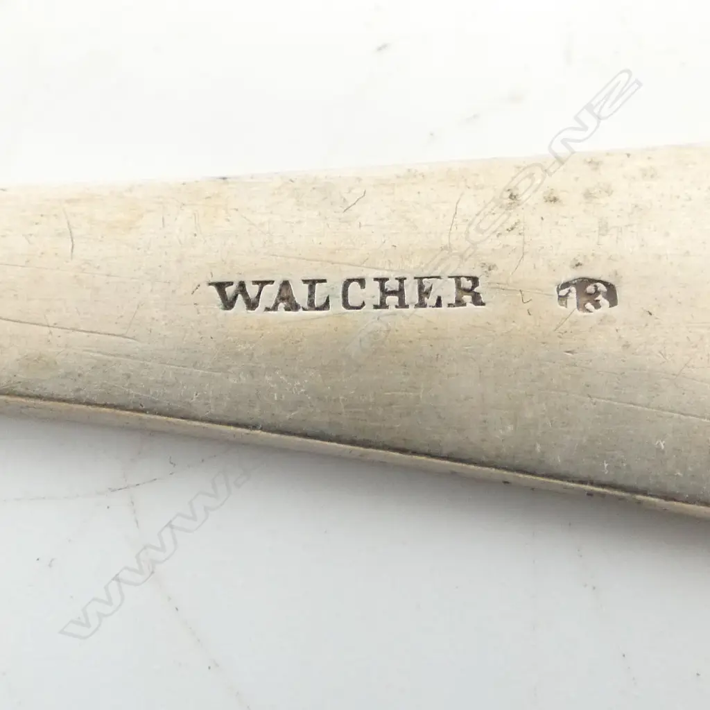 2 CONTINENTAL testing 83% SILVER FORKS by WALCHER (SWISS) 13 loths hallmark 102gms Image 1++