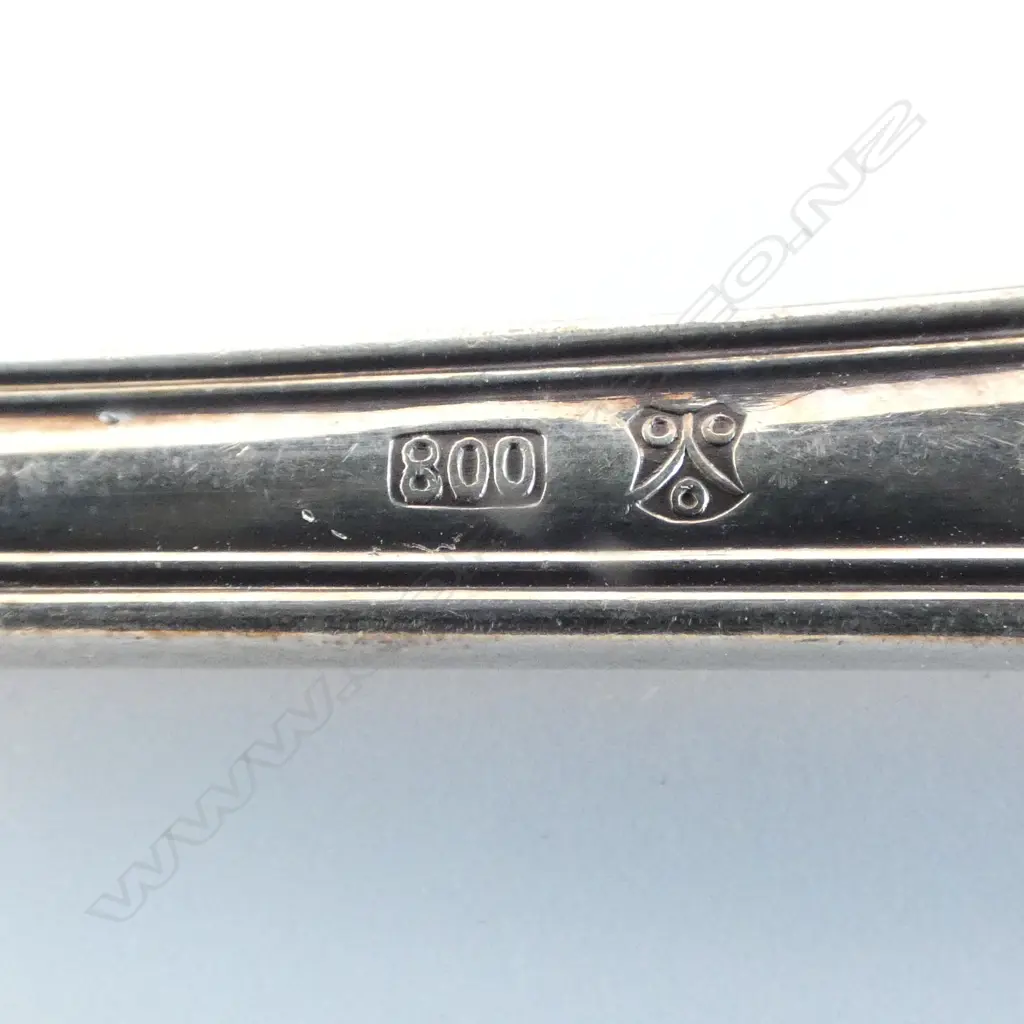 12 CONTINENTAL .800 SILVER FORKS 912gms Image 1++