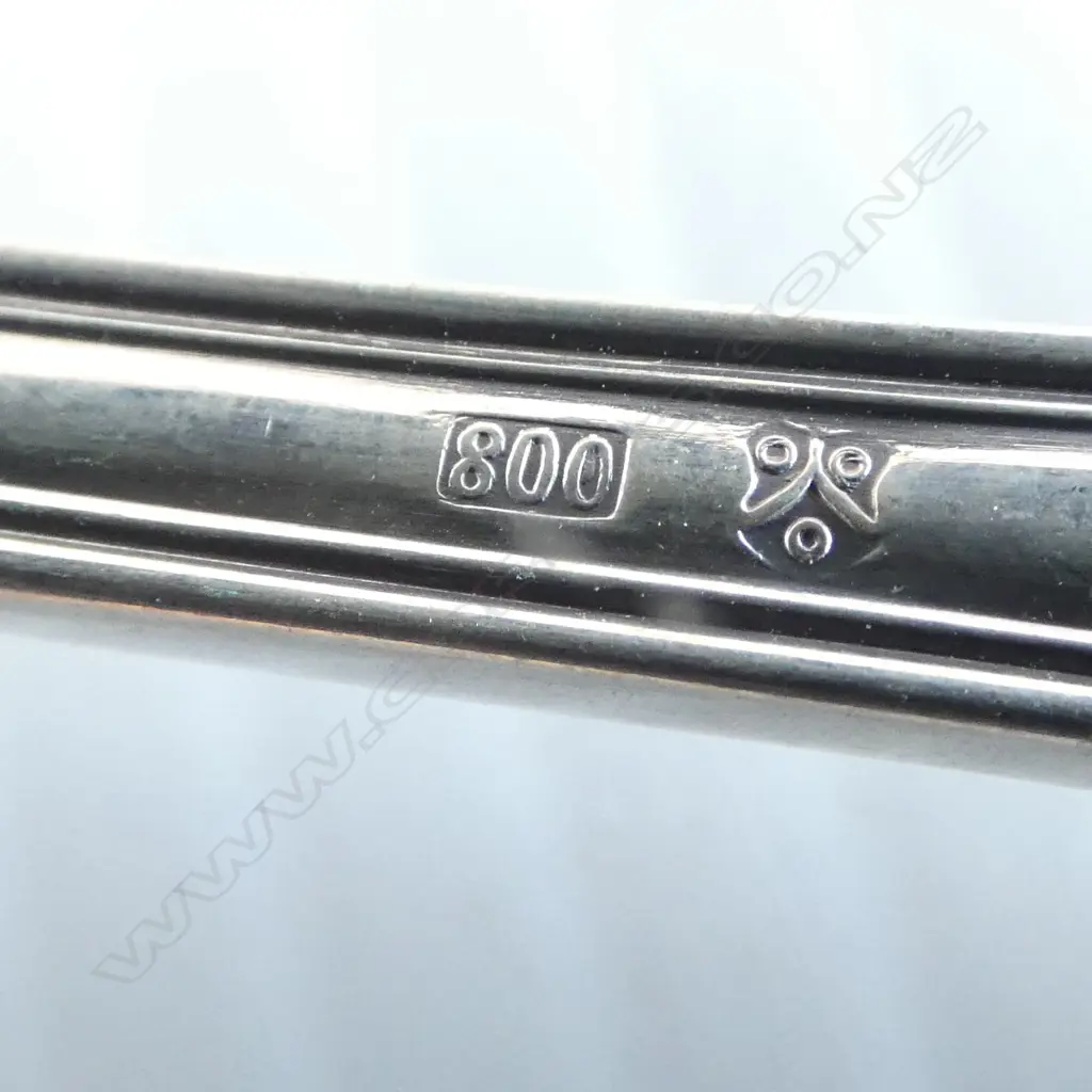 12 CONTINENTAL .800 SILVER FORKS 594gms Image 1++
