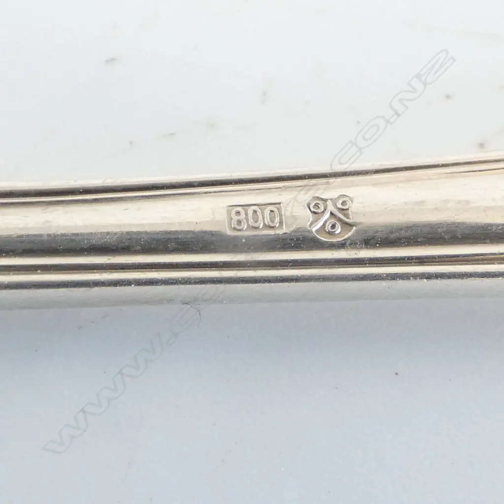 12 .800 SILVER TEASPOONS 300gms Image 1++
