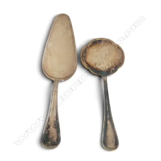 2 GERMAN .800 SILVER UTENSILS 144gms