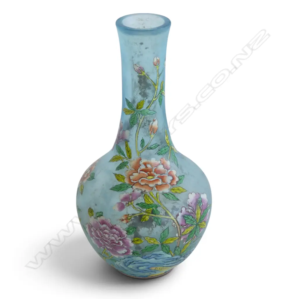 ORIENTAL GLASS VASE H.110mm Image 1++