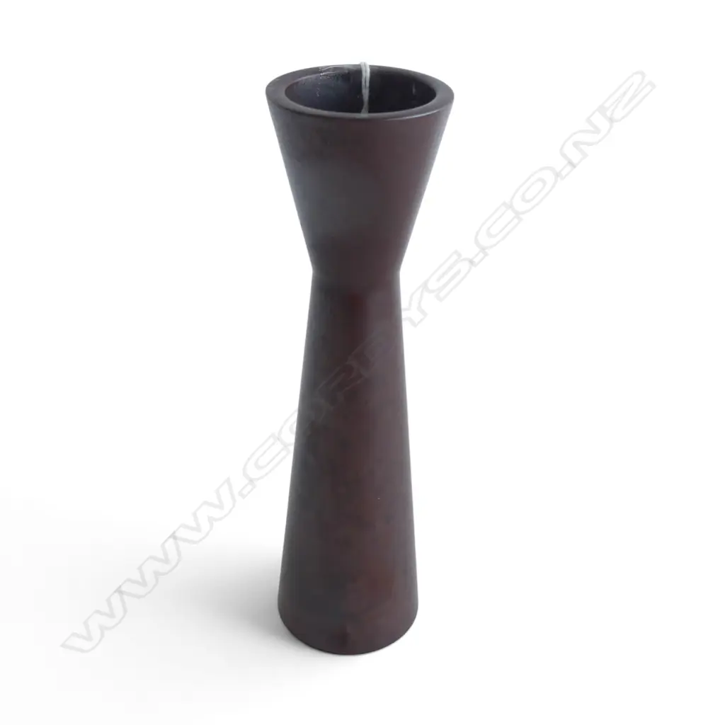 JAPANESE BRONZE VASE by Nakajima Yasumi II (1905-1986), H.180mm, Showa period 1960-70, seal cast to base Image 1++