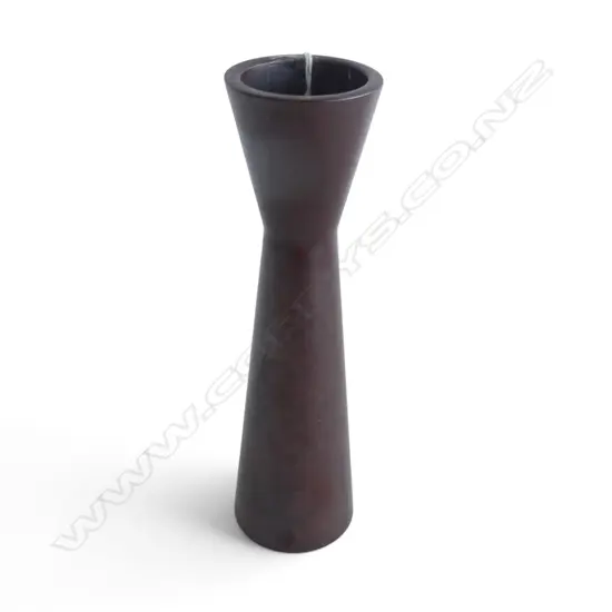 JAPANESE BRONZE VASE by Nakajima Yasumi II (1905-1986), H.180mm, Showa period 1960-70, seal cast to base