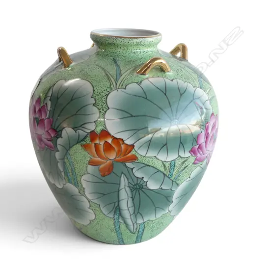 ORIENTAL VASE H.350mm hole drilled to base