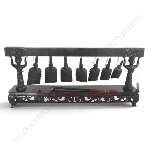 SET OF 7 CHINESE BELLS W.445mm