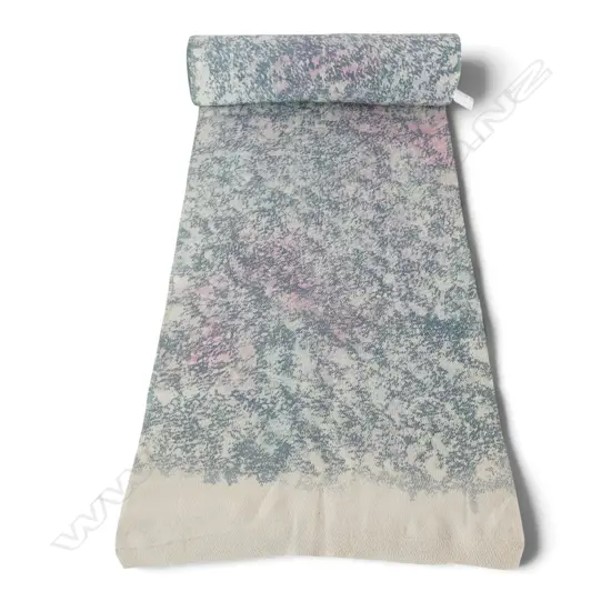 Unused 1980's NISHIJIN TEXTILE (Kyoto) JAPANESE SILK ROLL L.12M W.370mm. New old stock...