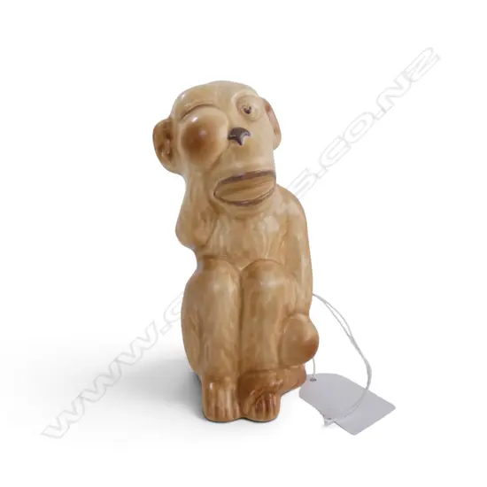 RARE SYLVAC BOXING MONKEY#3141, H.120mm