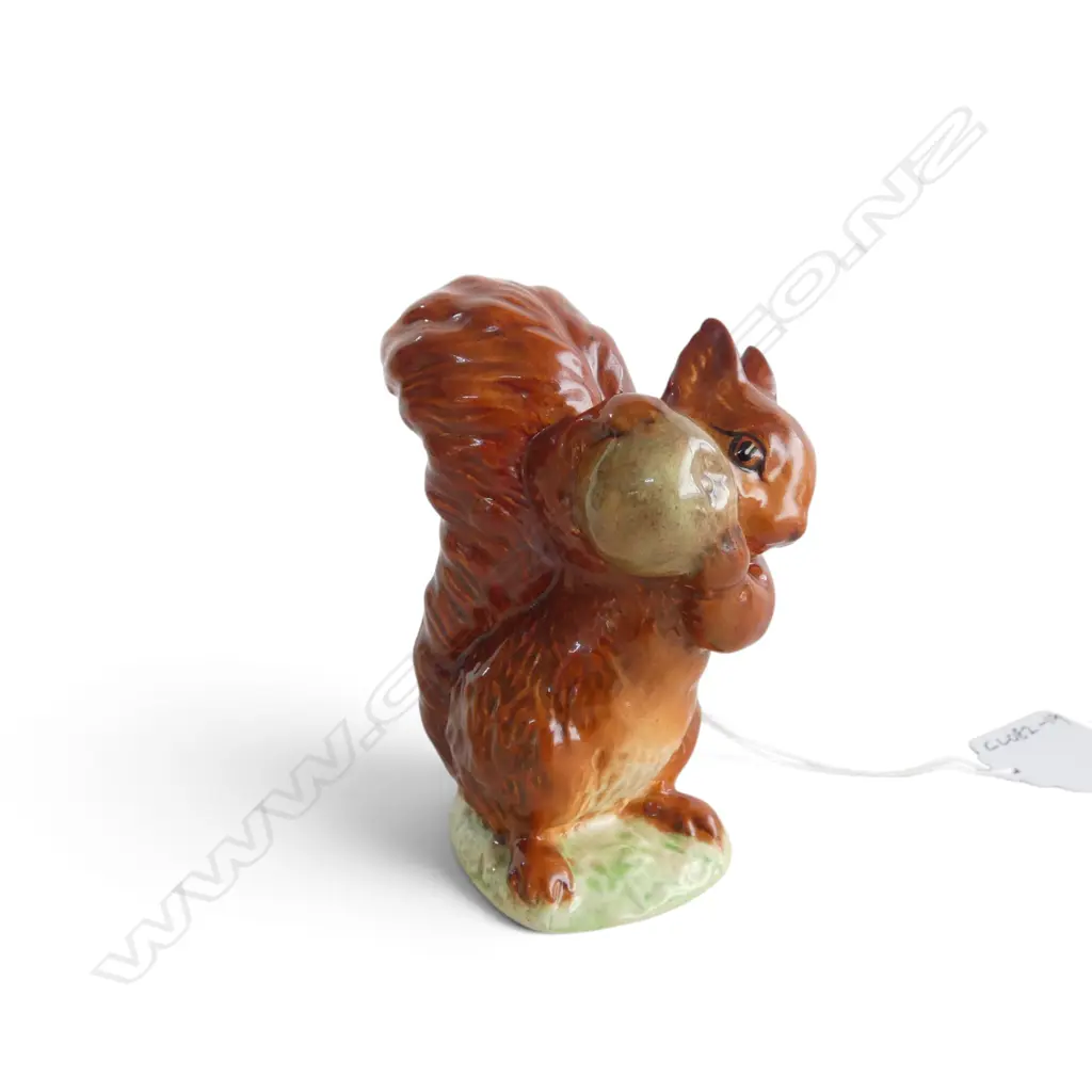 BESWICK BEATRIX POTTER 'SQUIRREL NUTKIN', Gold backstamp (1948-54), W.95mm Image 1++