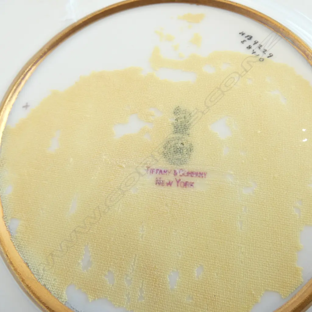 ROYAL DOULTON TIFFANY & COMPANY NEW YORK PLATE Dia.200mm Image 1++
