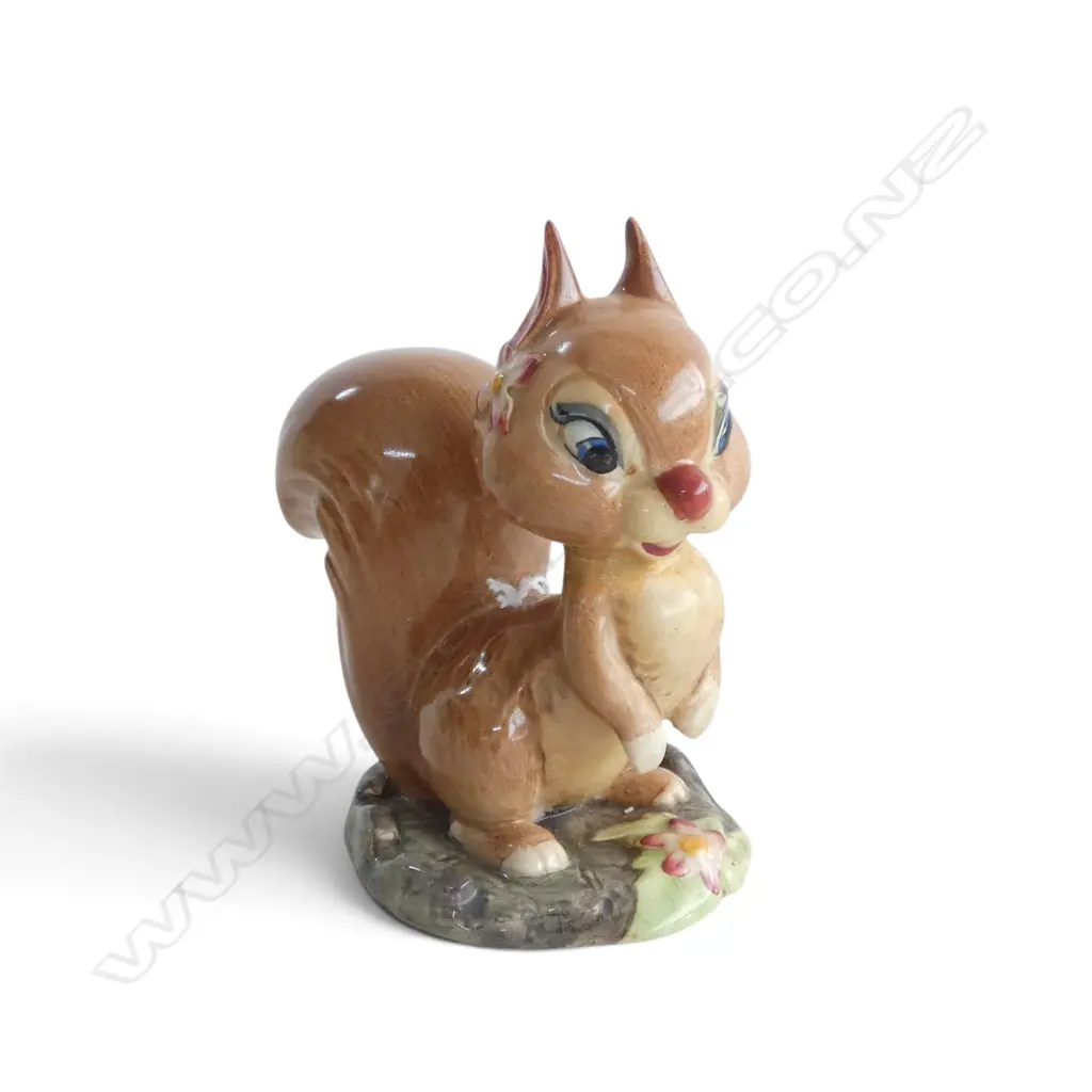 BESWICK 'HAZEL NUTT' FIGURINE, H.100mm, from David Hand's Animaland series (1949-1955) Image 1++