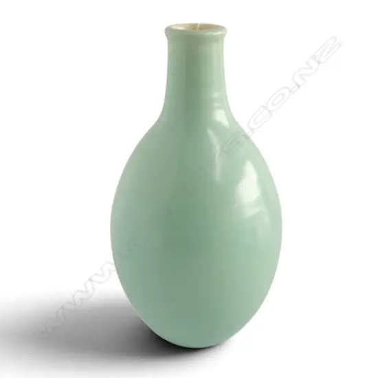 MID CENTURY POOLE VASE hand potted by Guy Sydenham, H.250mm, stamp to base
