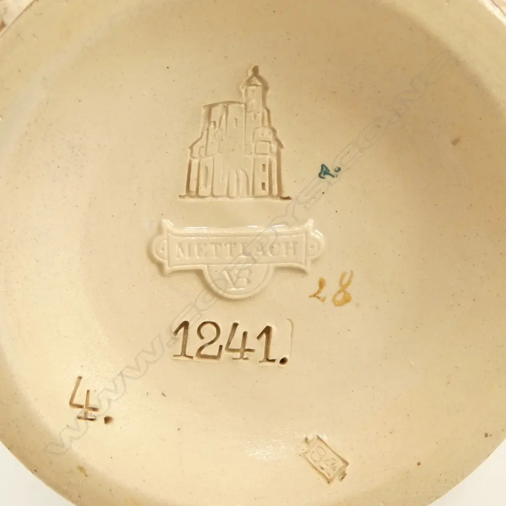 METTLACH VASE No.1241 H.340mm Image 1++