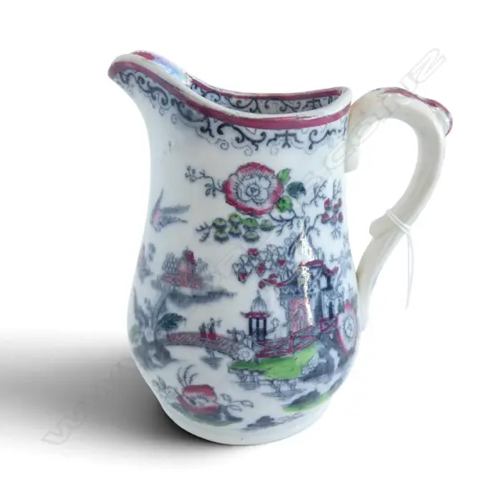 ANTIQUE c.1834-1866 JOHN & ROBERT GODWIN IRONSTONE JUG