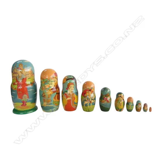 HAND PAINTED RUSSIAN MATRYOSHKA DOLL H.270mm