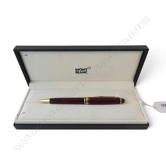 MONT BLANC MEISTERTUCK PEN, CASED