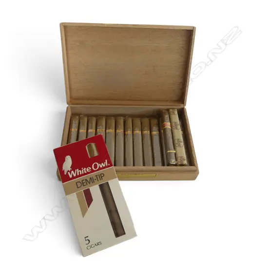 BOX OF CIGARS W.195mm