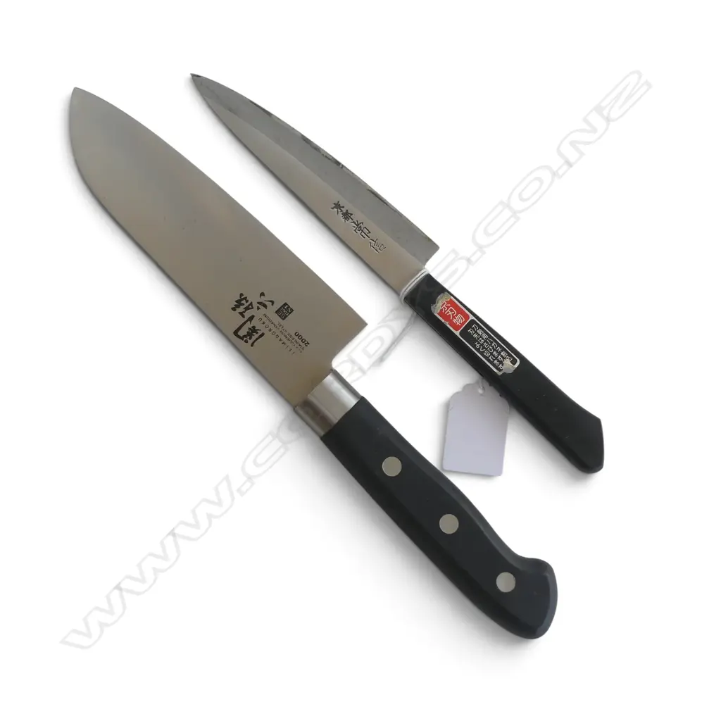 2 JAPANESE CHEF KNIVES L.270, 220mm Image 1++