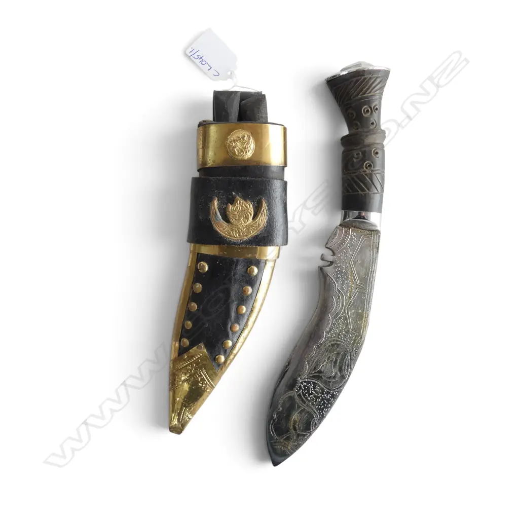 KUKRI KNIFE & SCABBARD L.320mm Image 1++