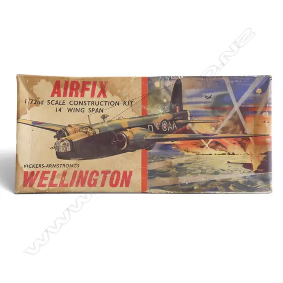 VINTAGE AIRFIX VICKERS-ARMSTRONGS WELLINGTON 1/72nd MODEL KIT
