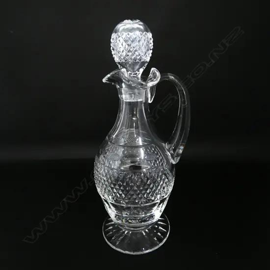 CRYSTAL JUG, NOT MARKED POSSIBLY WATERFORD H.300mm