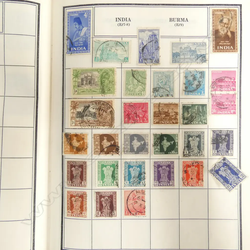 ASST. STAMP ALBUMS Image 1++