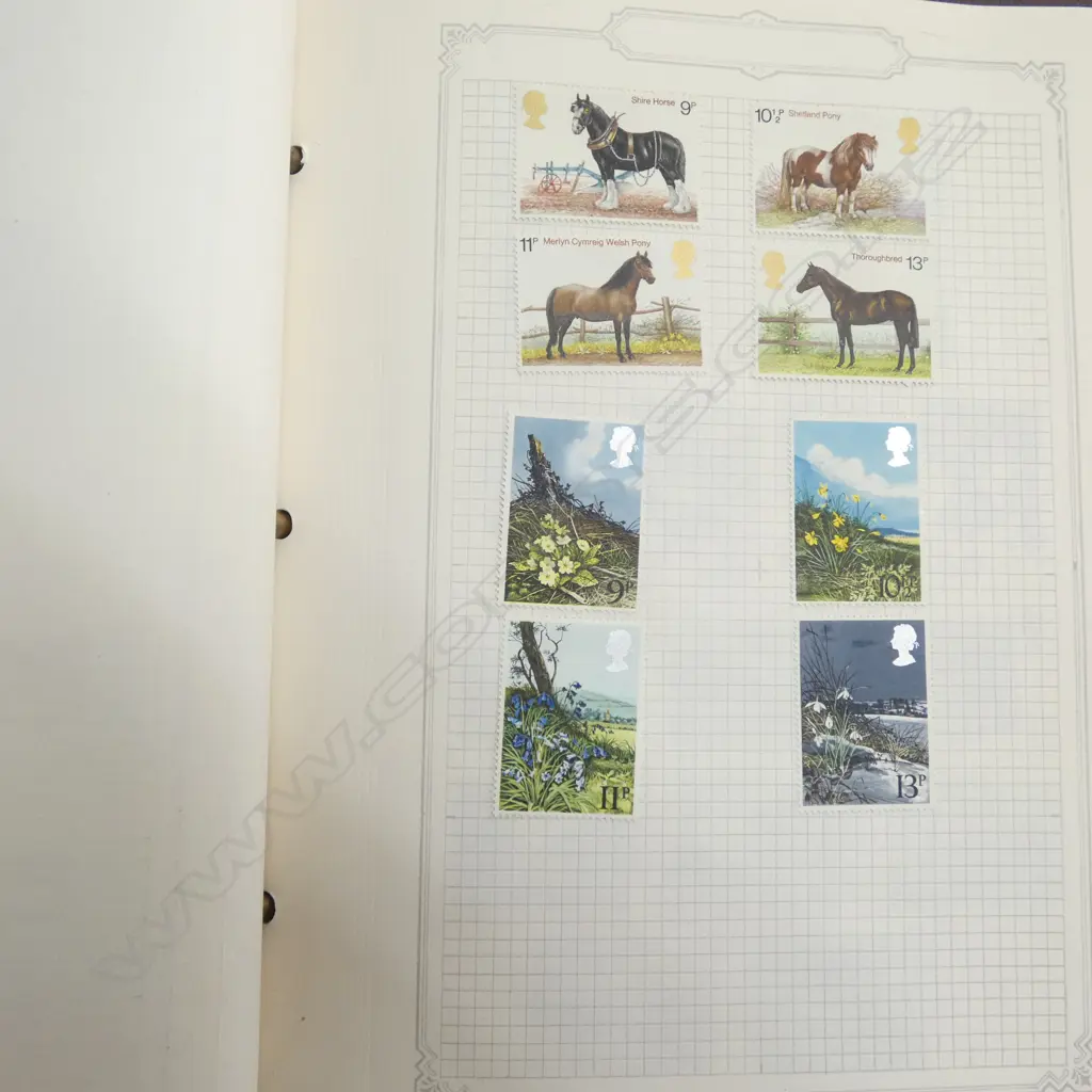 ASST. STAMP ALBUMS Image 1++