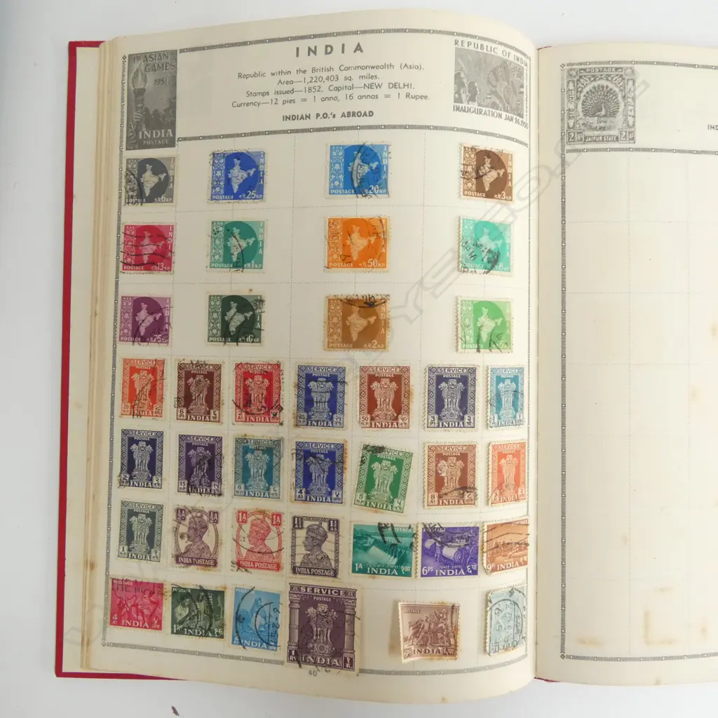 ASST. STAMP ALBUMS Image 1++