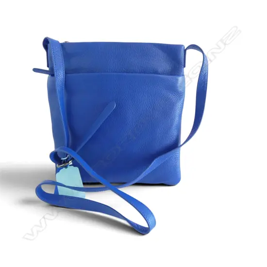 BLUE ILLUSION CROSS BODY SHOULDER BAG, 250x250x10mm, new unused