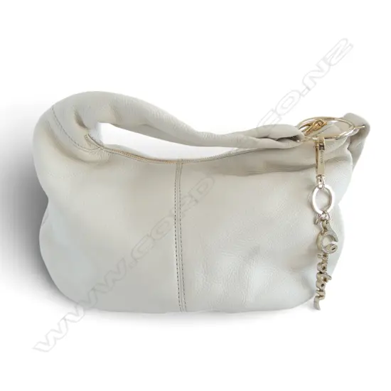 CREAM OROTON OVER SHOULDER HANDBAG, unused w dust bag, 380x260mm