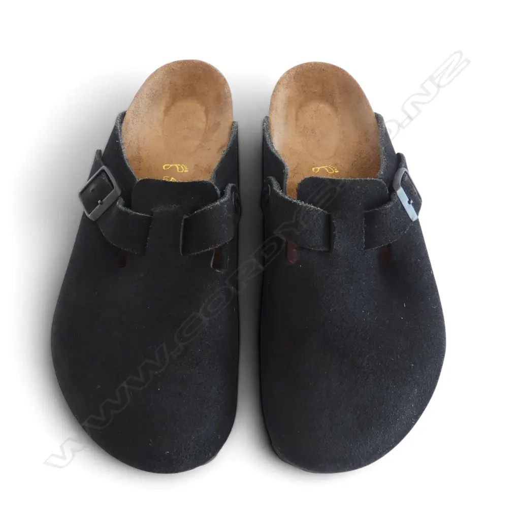 PR BLK BIRKENSTOCKS, SZ40, women's 9, men's 7, new Image 1++