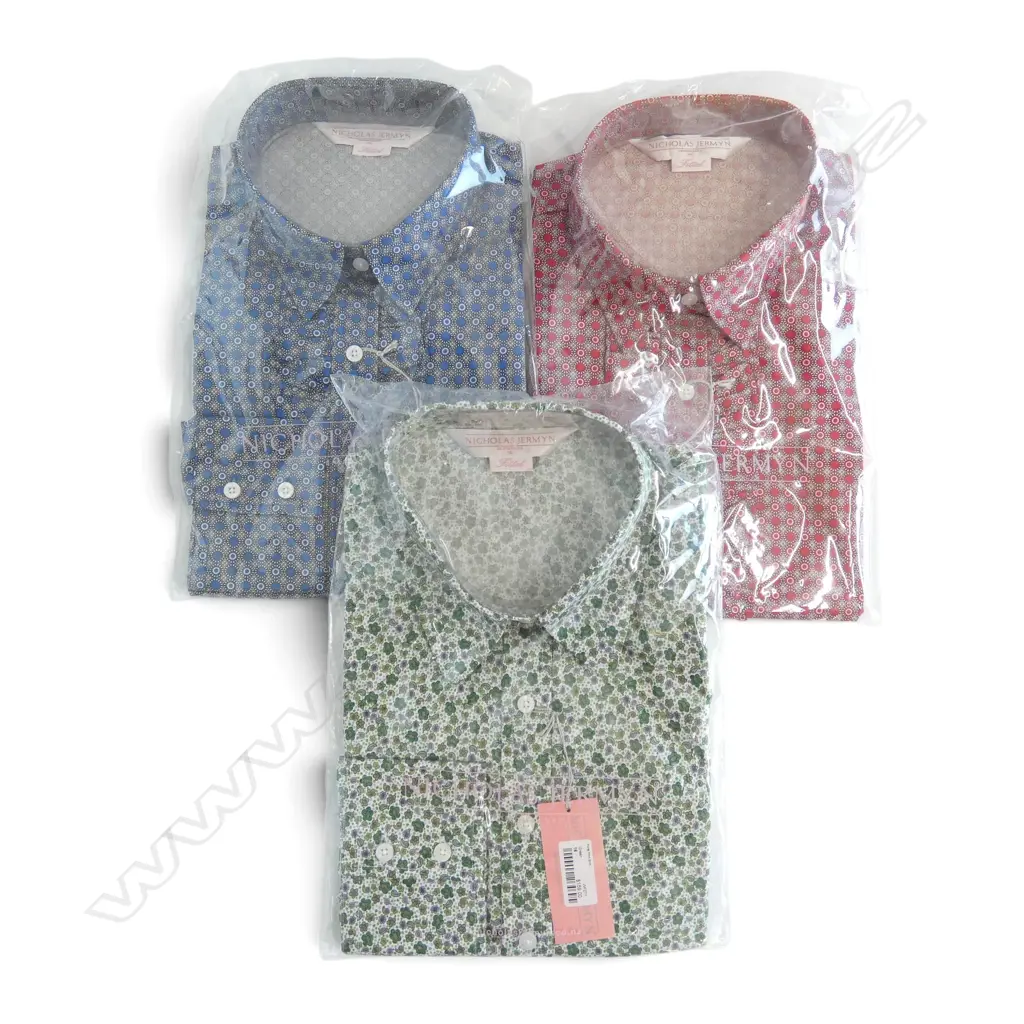 3 NICHOLAS JERMYN SHIRTS W SZ 16, new in packaging Image 1++