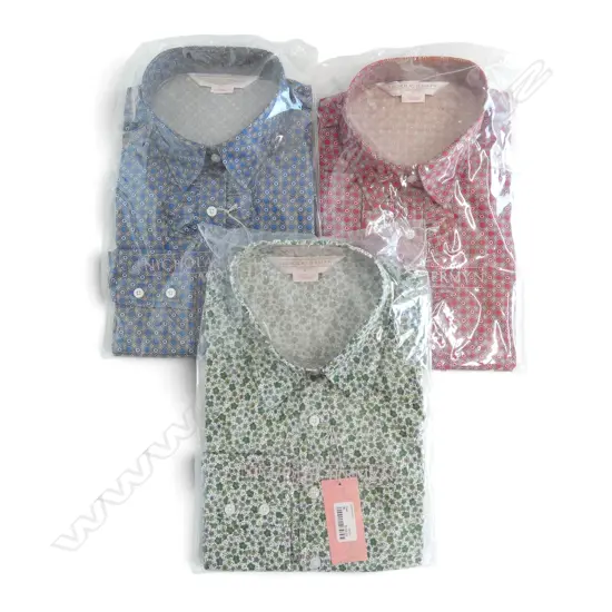3 NICHOLAS JERMYN SHIRTS W SZ 16, new in packaging