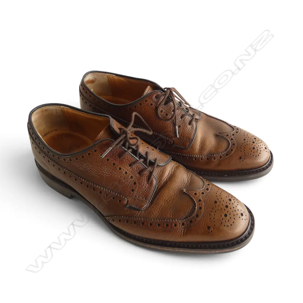 PR LEATHER ENGLISH CHURCHES SHOES Image 1++
