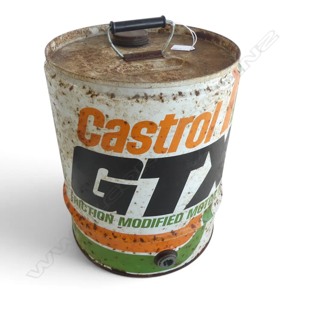 CASTROL GTX 20L OIL CAN H.355mm Image 1++