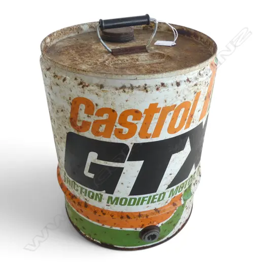 CASTROL GTX 20L OIL CAN H.355mm