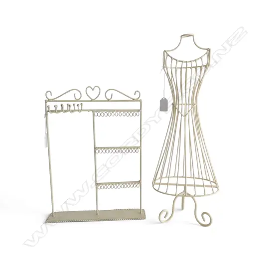 SMALL MANNEQUIN + JEWELLERY STAND H.360mm