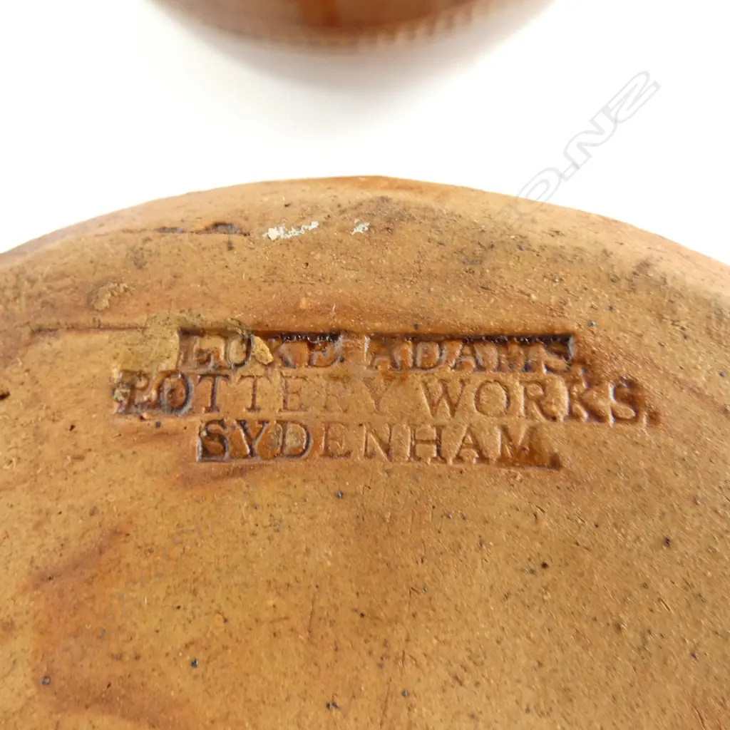 6 PCES STONEWARE; 3 CROCKS, 2 JARS, BOTTLE Image 1++